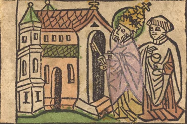 Der heilige Petrus als Gründer der Kirche