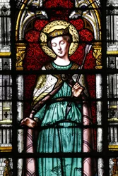 Kirche Sainte-Clotilde. Heilige Ursula