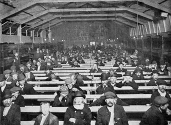 Heilsarmeeschutz, Blackfriars, London, frühes 20. Jahrhundert