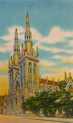 San Roque Kirche, Barranquilla, ca. 1940er Jahre