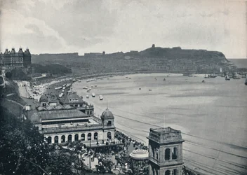Scarborough - Allgemeine Ansicht der South Bay, 1895