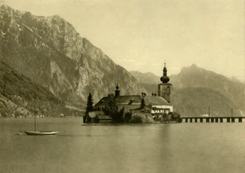 Schloss Ort, Traunsee, Oberösterreich, ca. 1935