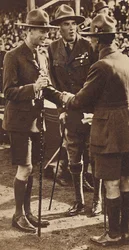 Pfadfinder-Handschlag - Rallye in Adelaide, 1927 1937