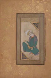 Sitzender Jüngling mit einem Becher