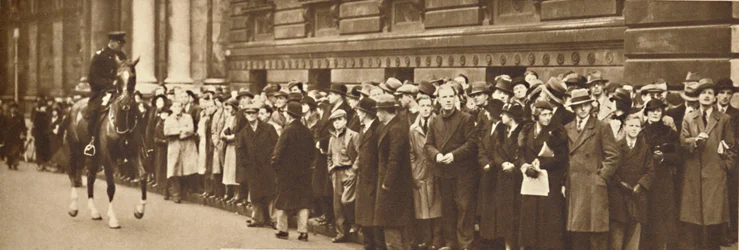 Nachrichten über König Edward suchen, 3. Dezember 1936