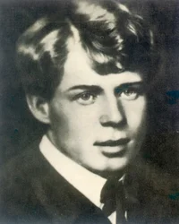 Sergei Yesenin, russischer Dichter, 1910er