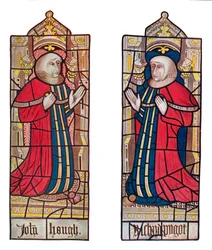 Serjeants at Law. Long Melford Church, Suffolk, 1903