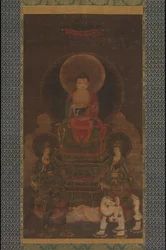 Shaka Shakyamuni Triade, 13. Jahrhundert