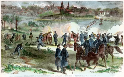 Belagerung von Fredericksburg, Virginia, Amerikanischer Bürgerkrieg, ca. 1864-1865