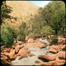 Sindh-Tal, Kaschmir, Indien, späte 19. oder frühe 20. Jahrhundert