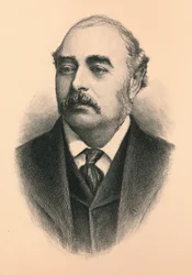 Sir Matthew White Ridley, 1. Viscount Ridley 1842-1904, britischer konservativer Politiker