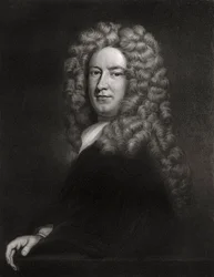 Sir Samuel Garth, englischer Arzt und Dichter, um 1705-1710