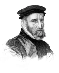 Sir Thomas Gresham, englischer Kaufmann und Finanzier, 1823