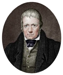 Sir Walter Scott, 1. Baronet, schottischer Historienromanautor und Dichter, 1877