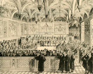 Sitzung des Parlaments von Paris, 1890