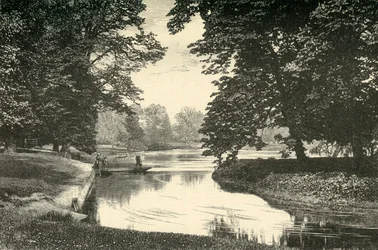 Sechste Form Bank und Fellows Eyot, 1911