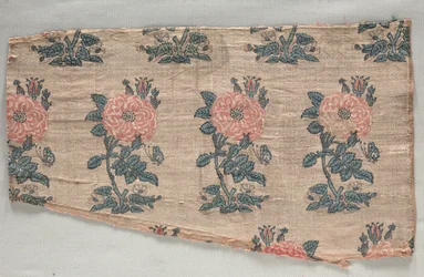 Ärmel mit Rosensträuchern und Schmetterlingen, frühe 1600er