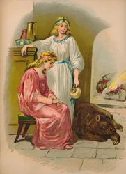 Schneeweißchen und Rosenrot, 1903