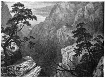 Schneebedeckte Sierra Madre, Rocky Mountains, USA