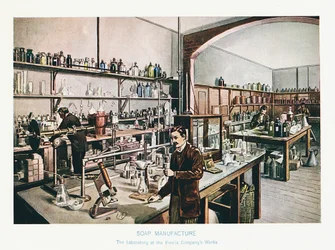 Seifenherstellung, um 1905