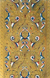 Soffit eines Bogens, Hof des Fischteichs, 1907