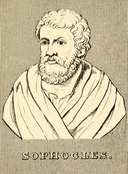 Sophokles, um 497-405 v. Chr.