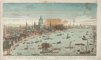 Südwestansicht von London, 1760