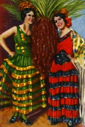Spanische Tänzer, um 1928