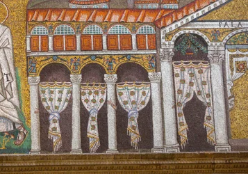 Kirche St. Apollinare Nuovo, Mosaik, Ravenna, Italien (Foto)