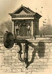 St. Dunstans Uhr, 1897