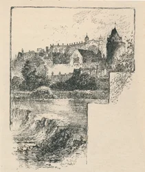 St. Georgs Kapelle vom Fluss, 1895