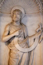 Johannes der Täufer - Basilika St. Johannes im Lateran, Rom, Italien