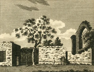 St. Pancrace Kapelle, in Canterbury, um 1786