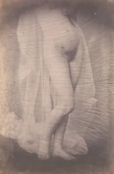 [Stehender weiblicher Akt], ca. 1856
