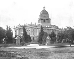 State Capitol, Sacramento, Kalifornien, USA, ca. 1900