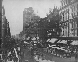 State Street, Chicago, um 1897
