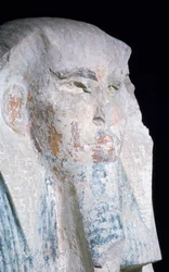 Statue von Djoser, altägyptischer Pharao, 27. Jahrhundert v. Chr.