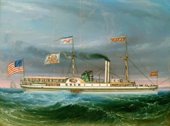 Dampfschiff Erie, wahrscheinlich 1837