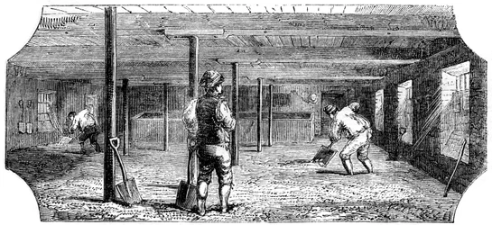 Einweichen, Kneten und Malzen