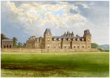 Stevenstone Park, Devon, Heim der Familie Rolle, ca. 1880