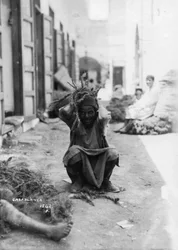 Straßenszene, Casablanca, Marokko, ca. 1920er-ca. 1930er