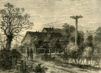 Sydenham Wells im Jahr 1750, um 1878
