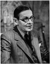 TS Eliot, amerikanisch-britischer Dichter, Dramatiker und Kritiker, ca. 1950er
