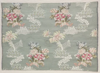 Taft, Brokat, ca. 1750