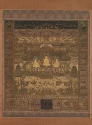 Taima Mandala, wahrscheinlich spätes 14. Jahrhundert