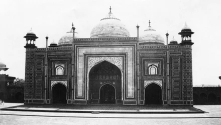 Taj Mahal Moschee oder Masjid, Agra, Indien, 1916-1917