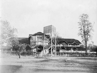 Telegrafenamt, Nagpur, Maharashtra, Indien