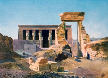 Tempel der Hathor, Dendera, Ägypten, 20. Jahrhundert