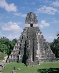 Tempel des Jaguars (Tempel 1) Maya, Späte Klassik ca. 600-900