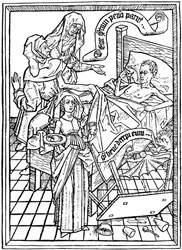 Versuchung zur Ungeduld, um 1465, 1964
